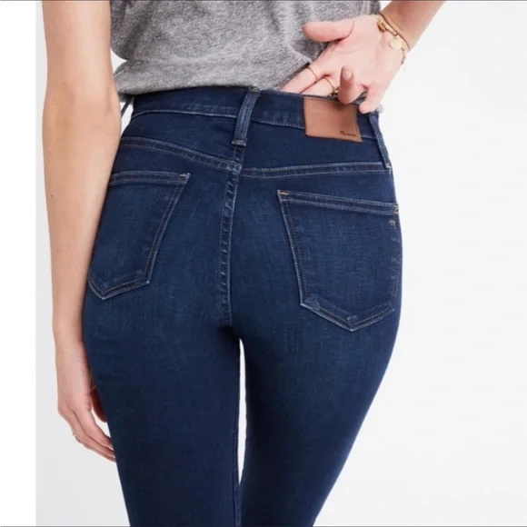 MADEWELL 10” High-Rise Skinny Jeans - Picture 13 of 14